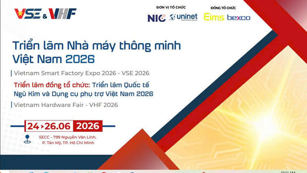 TRIỂN LÃM NHÀ MÁY THÔNG MINH VIỆT NAM 2026
