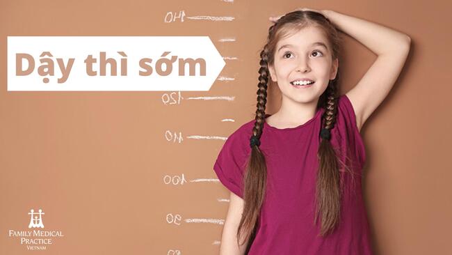 Báo động tình trạng dậy thì sớm ở trẻ em