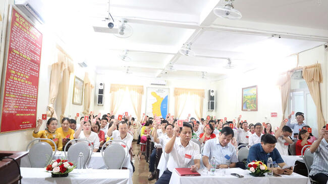 BỆNH VIỆN ĐA KHOA DIỄN CHÂU TỔ CHỨC ĐẠI HỘI ĐẢNG BỘ LẦN THỨ XVI, NHIỆM KỲ 2025-2030.