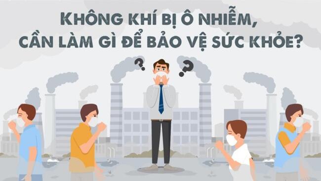 KHUYẾN CÁO PHÒNG, CHỐNG ẢNH HƯỞNG CỦA Ô NHIỄM KHÔNG KHÍ TỚI SỨC KHỎE CỘNG ĐỒNG
