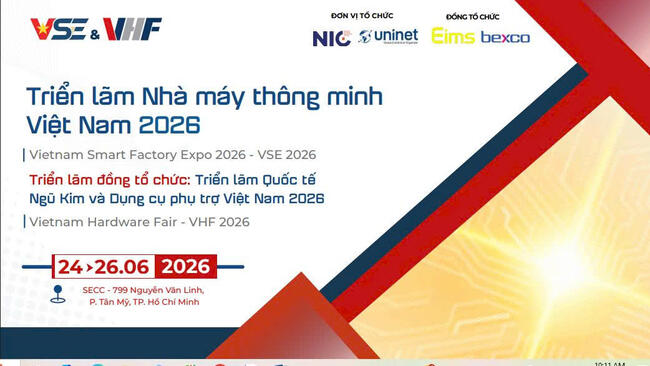 TRIỂN LÃM NHÀ MÁY THÔNG MINH VIỆT NAM 2026